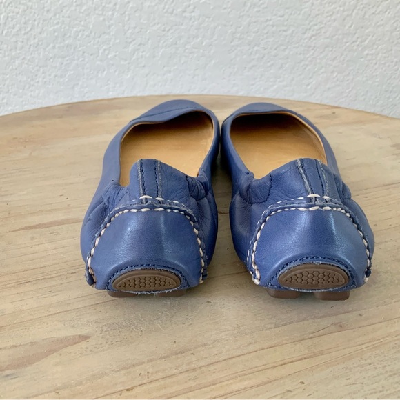 Peter Millar, Dana, Cap Toe, Leather, Ballet Flats Sz 8.5M Driving Shoes - Picture 4 of 6